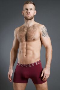 Чоловічі боксери Doreanse 1777 в бордовому кольорі (claret red)